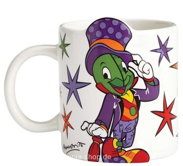 Jiminy Cricket Mug Romero Britto Becher